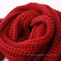 Lady Pattern Knitted Scarf Winter Circle Loop Scarf (SK108)